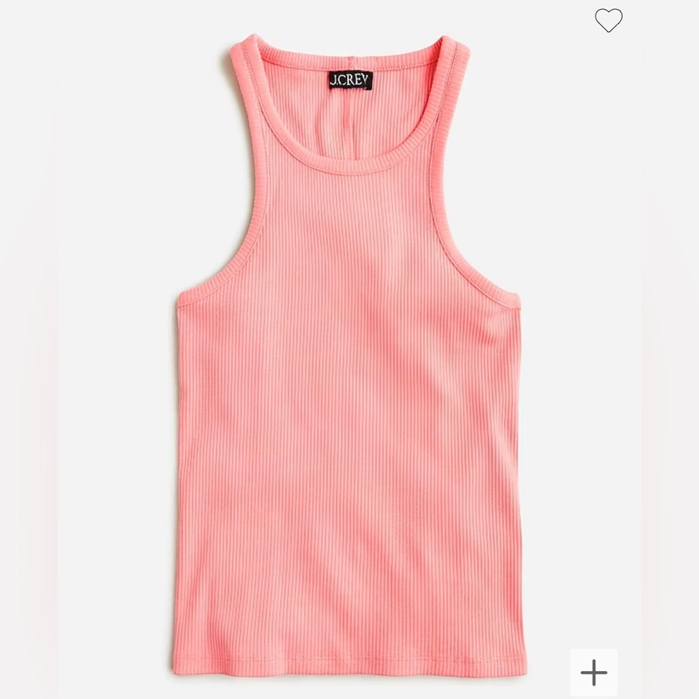 NWT J.Crew New favorite tank top in vintage rib, size S, BH925 - Picture 3 of 3